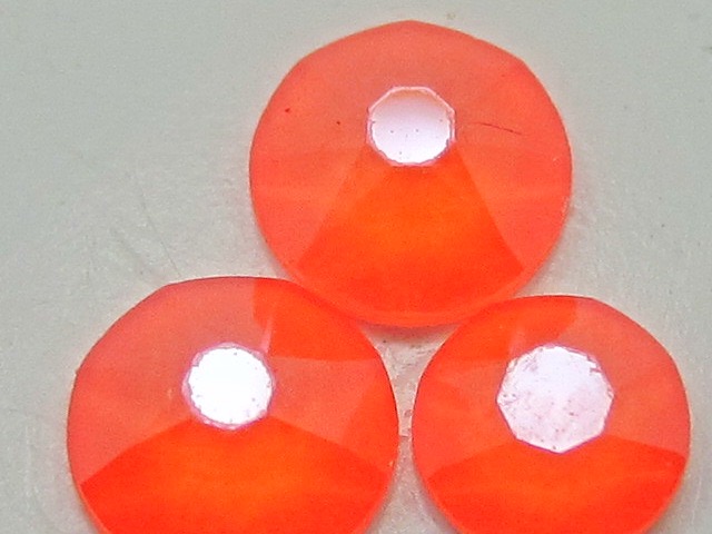 1 Gross 16ss ELECTRIC PRO ORANGE European Rhinestones